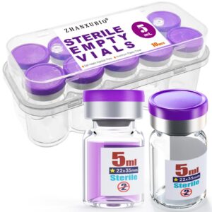 Ks-Tek Sterile 5ml Vial with Reusable Cap