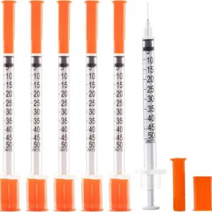 Insulin Syringes 30G 8mm 0.5ml (Pack of 10)